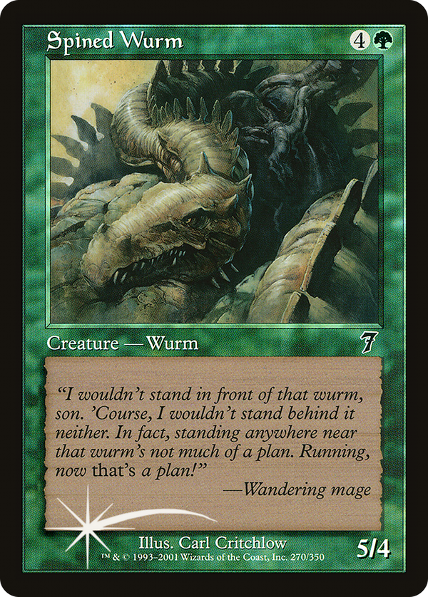Spined Wurm (7ed)