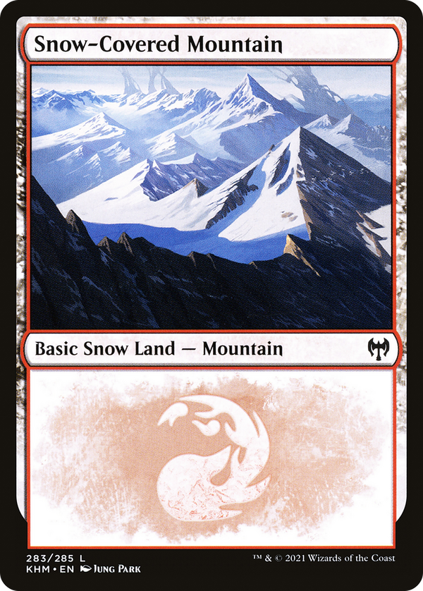Snow-Covered Mountain (khm)