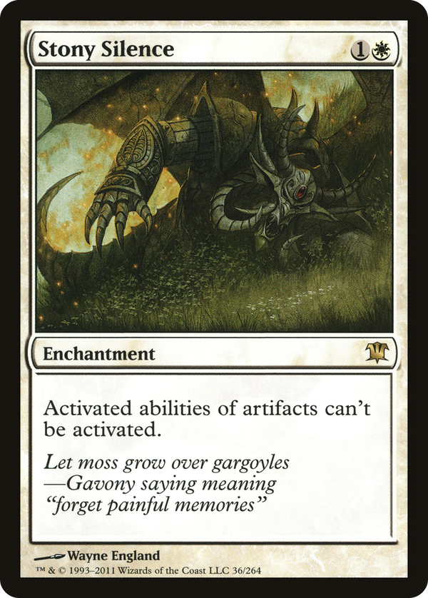 Stony Silence (isd)