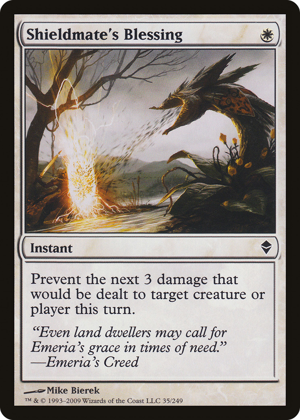 Shieldmate's Blessing (zen)