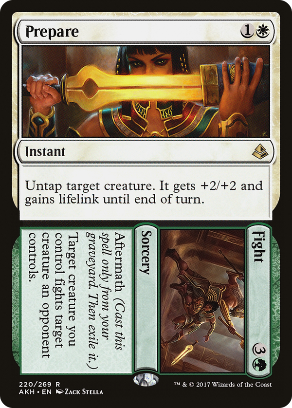 Prepare // Fight (akh)