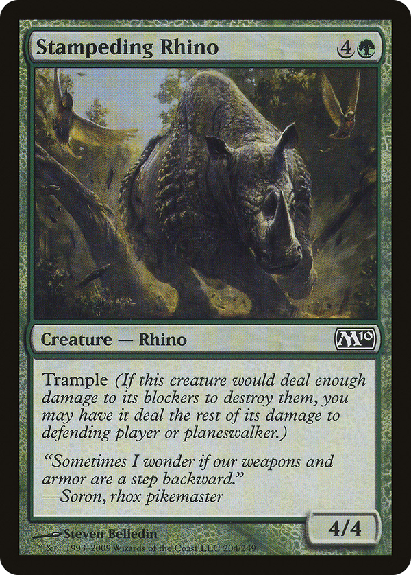 Stampeding Rhino (m10)