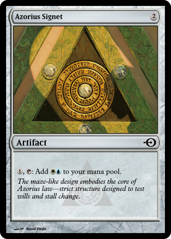 Azorius Signet (prm)