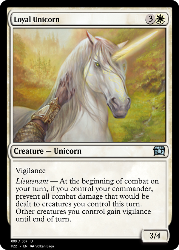 Loyal Unicorn (pz2)