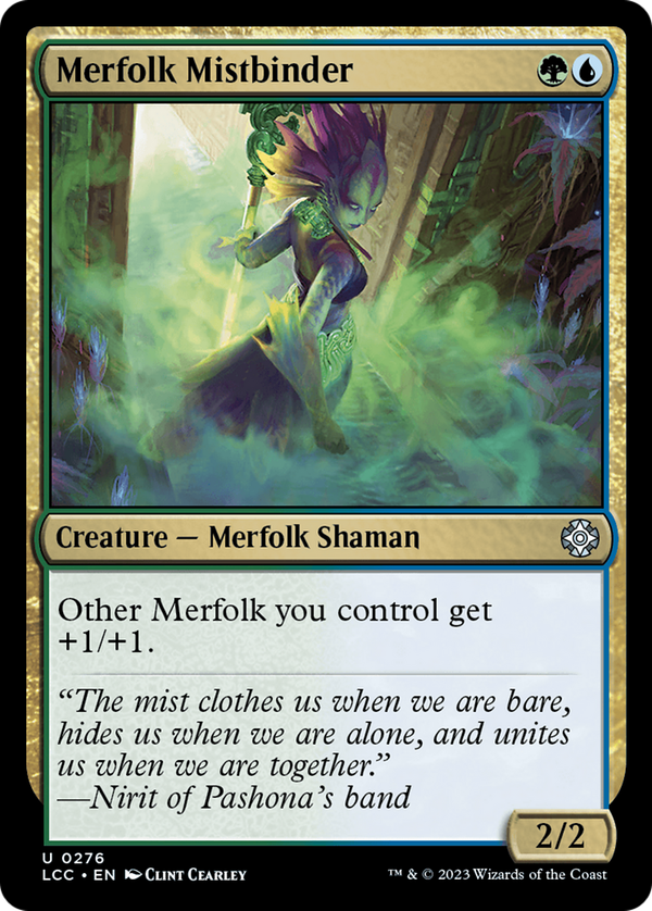 Merfolk Mistbinder (lcc)