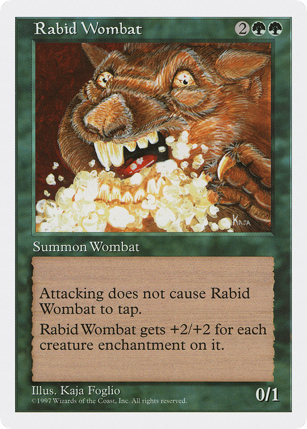 Rabid Wombat (5ed)