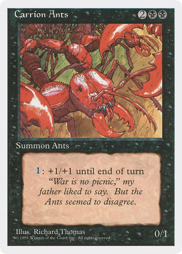 Carrion Ants (4ed)