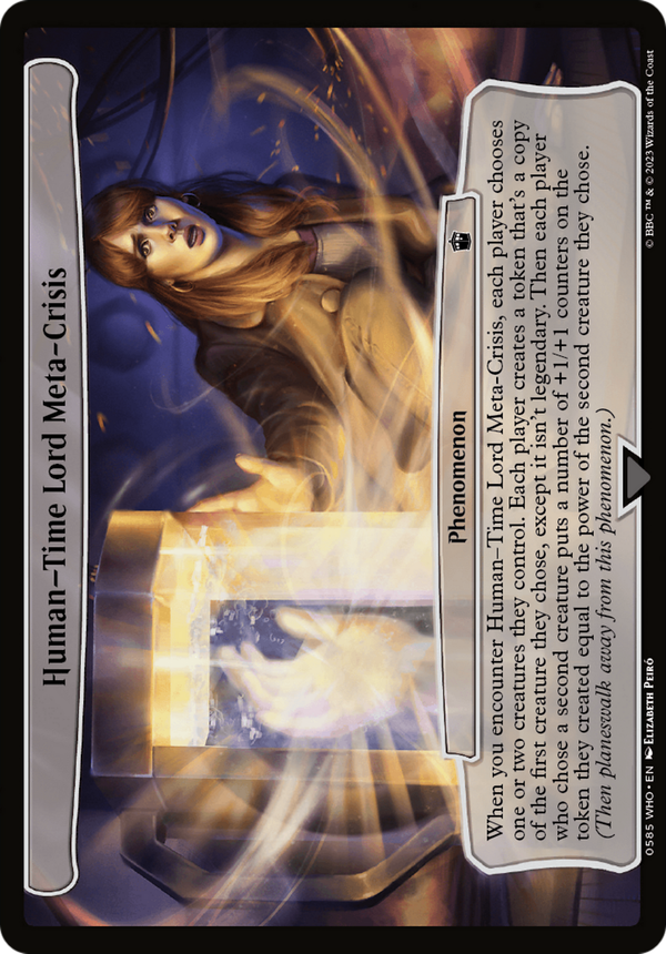 Human—Time Lord Meta-Crisis (who)