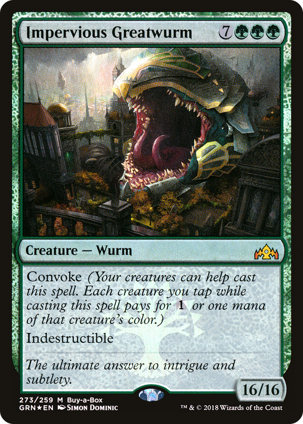 Impervious Greatwurm (grn)