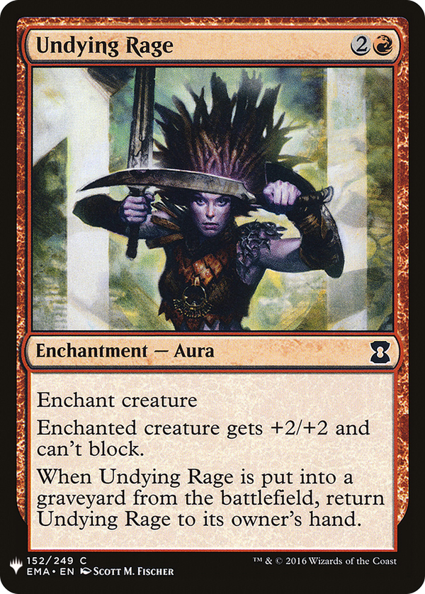 Undying Rage (plst)