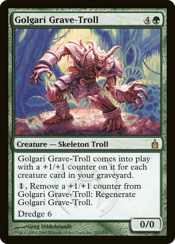 Golgari Grave-Troll (rav)
