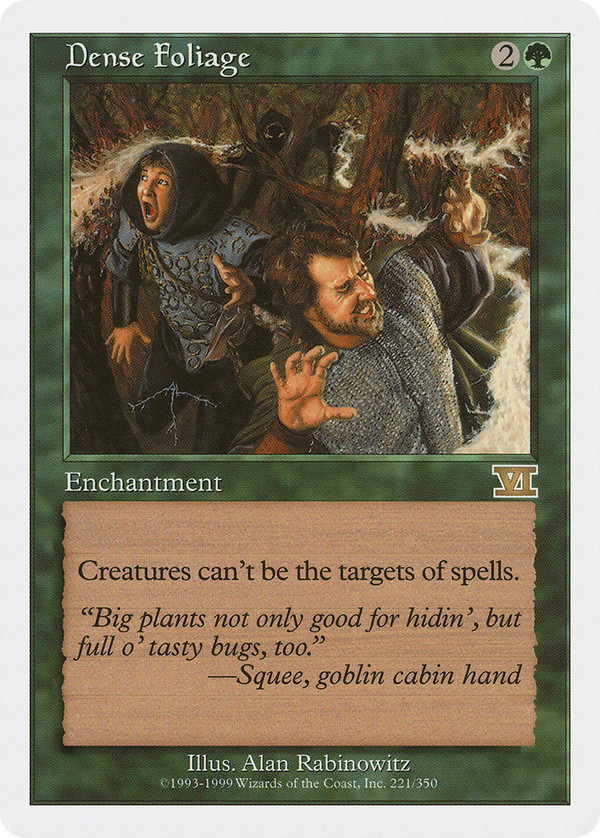 Dense Foliage (6ed)