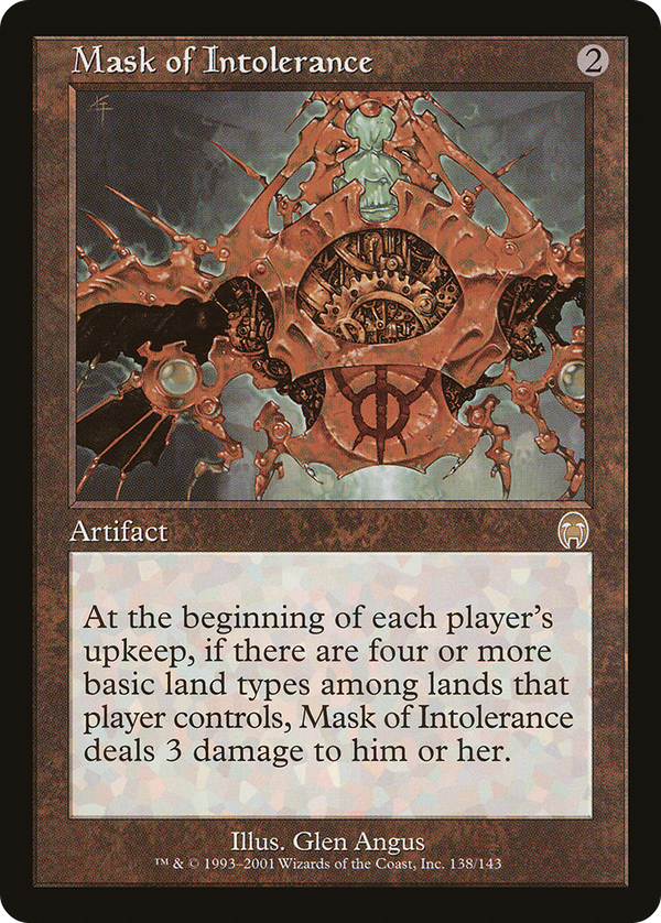 Mask of Intolerance (apc)