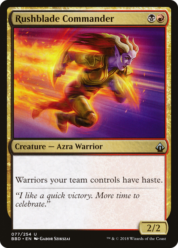 Rushblade Commander (bbd)