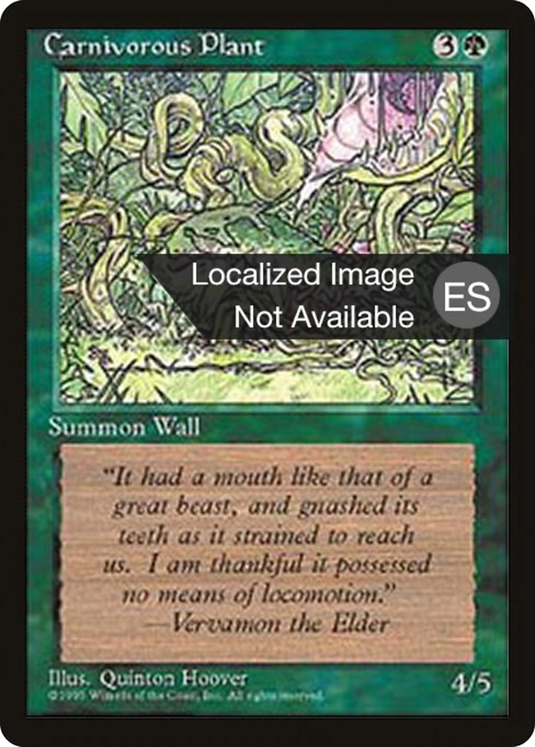 Carnivorous Plant (4bb)