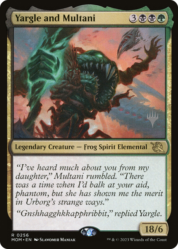 Yargle and Multani (pmom)