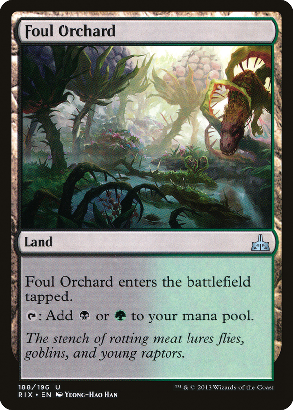 Foul Orchard (rix)