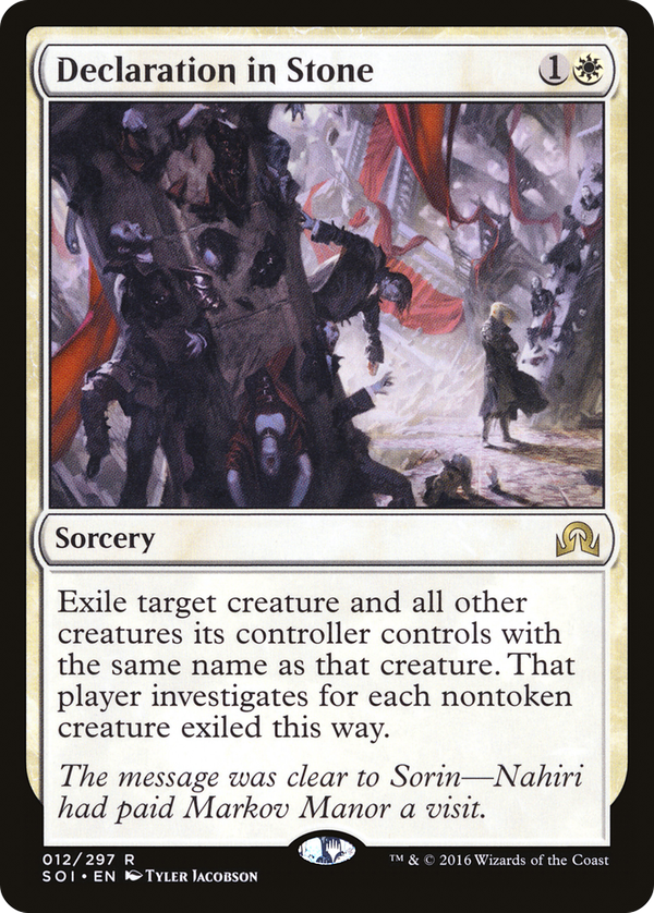 Declaration in Stone (soi)