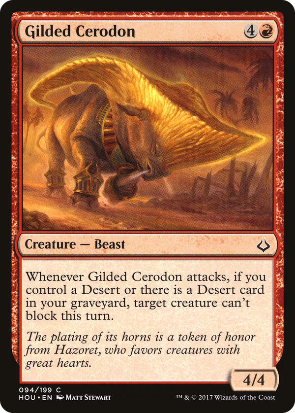 Gilded Cerodon (hou)