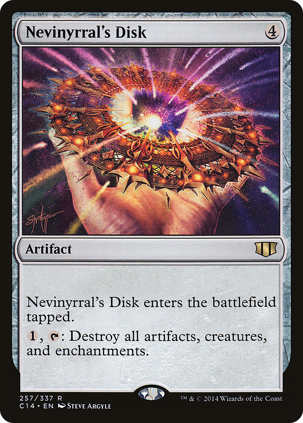 Nevinyrral's Disk (c14)