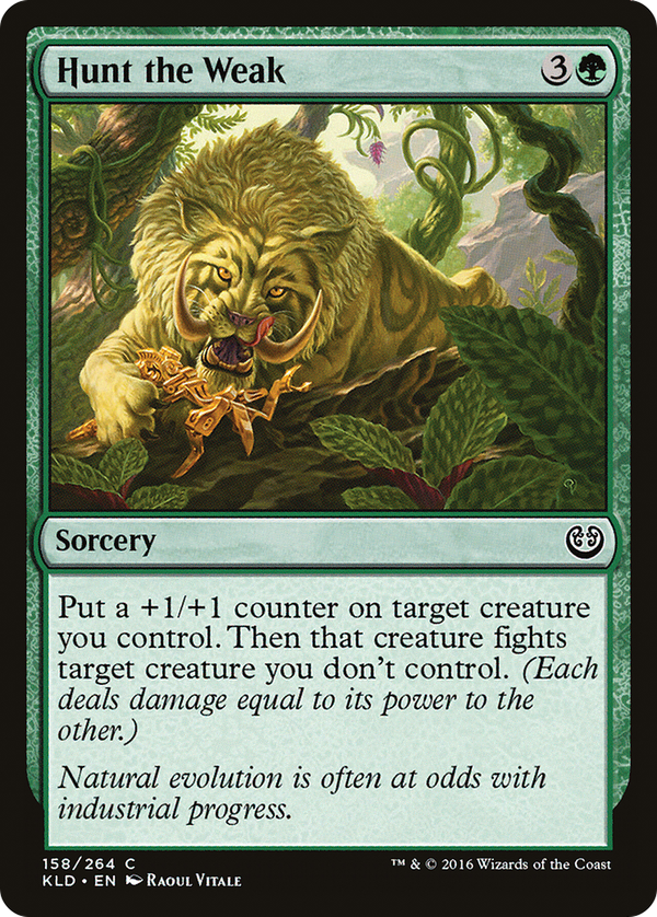 Hunt the Weak (kld)