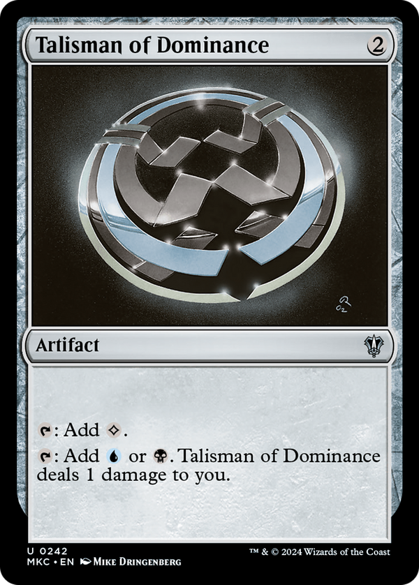 Talisman of Dominance (mkc)