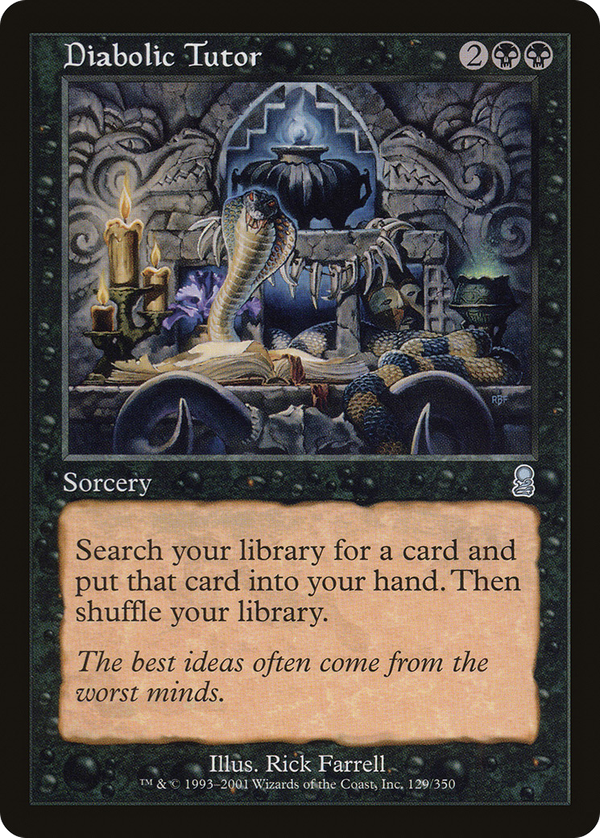 Diabolic Tutor (ody)