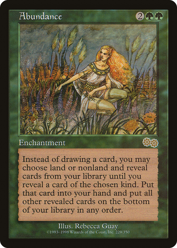 Abundance (usg)