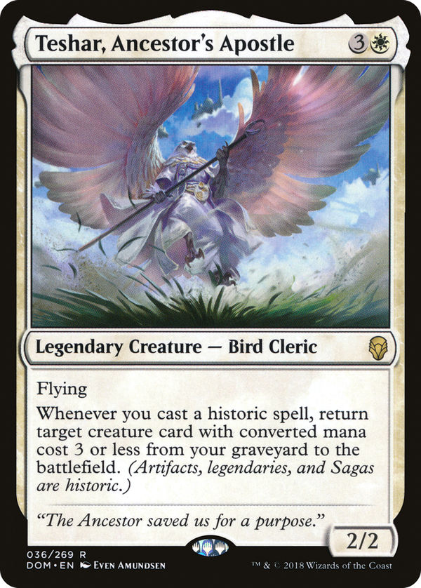 Teshar, Ancestor's Apostle (dom)