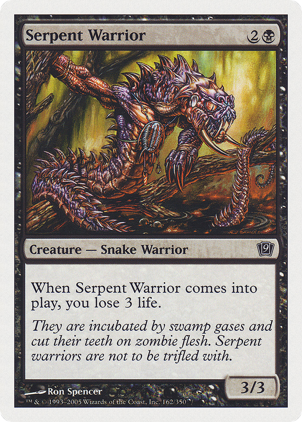 Serpent Warrior (9ed)