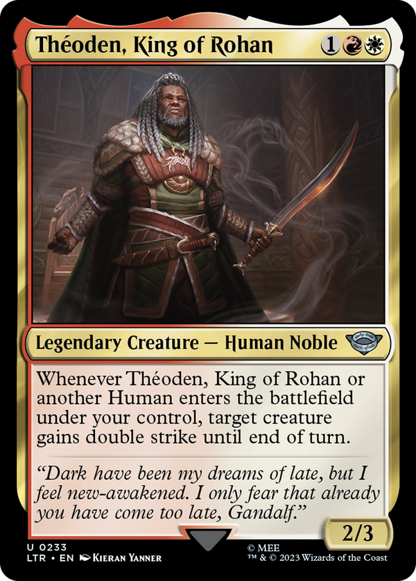 Théoden, King of Rohan (ltr)