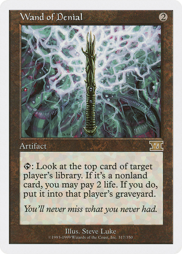 Wand of Denial (6ed)
