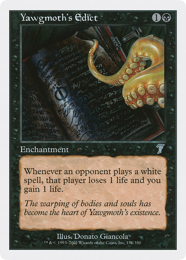 Yawgmoth's Edict (7ed)