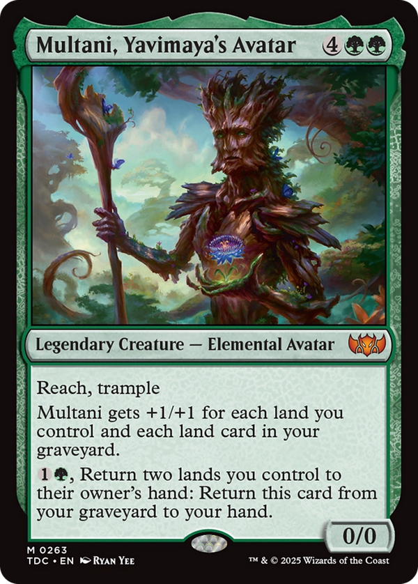 Multani, Yavimaya's Avatar (tdc)