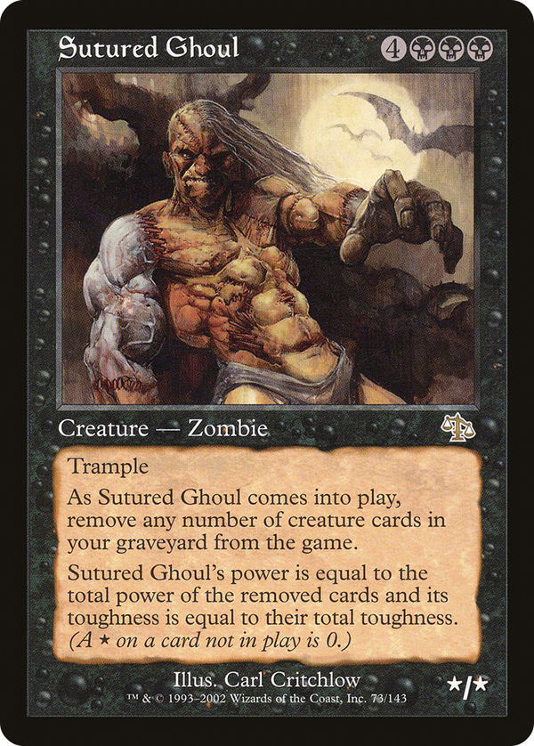 Sutured Ghoul (jud)