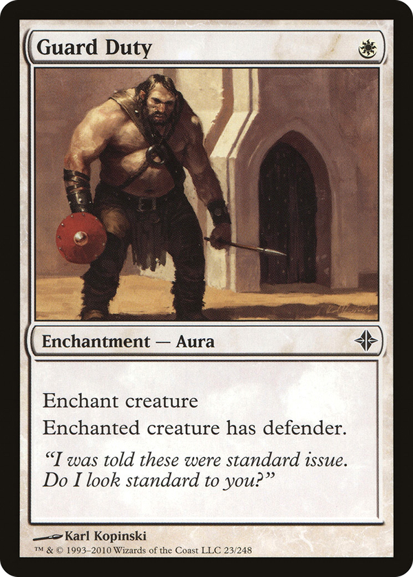 Guard Duty (roe)