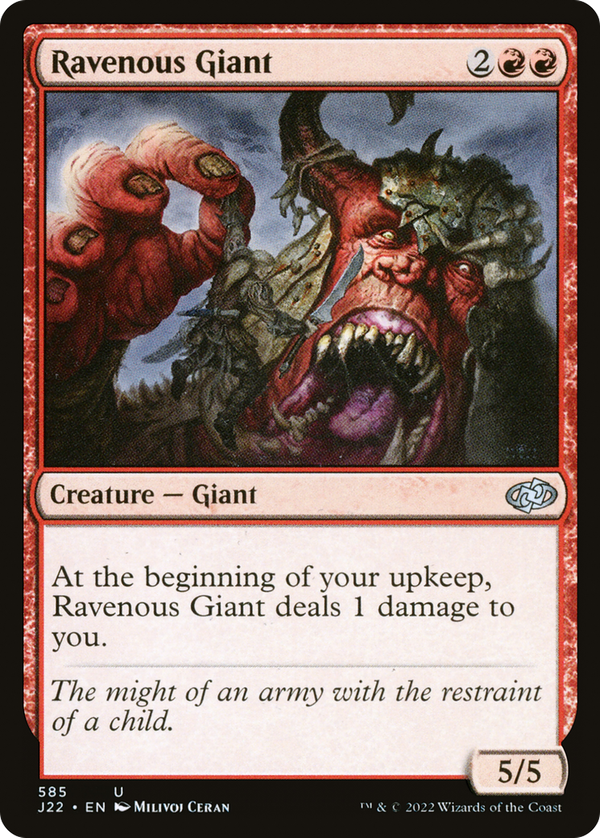 Ravenous Giant (j22)