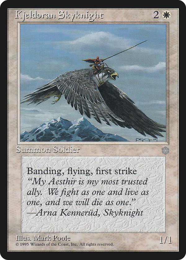 Kjeldoran Skyknight (ice)