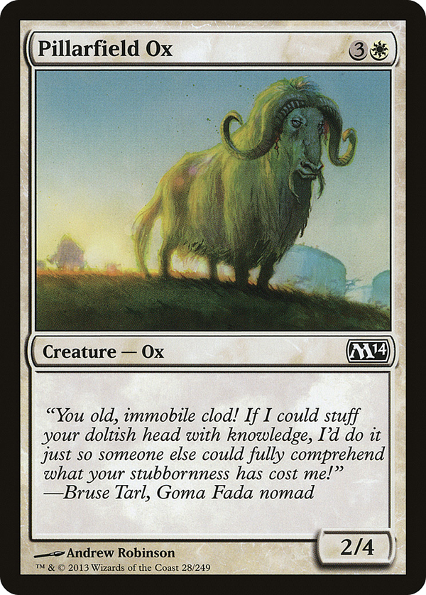 Pillarfield Ox (m14)