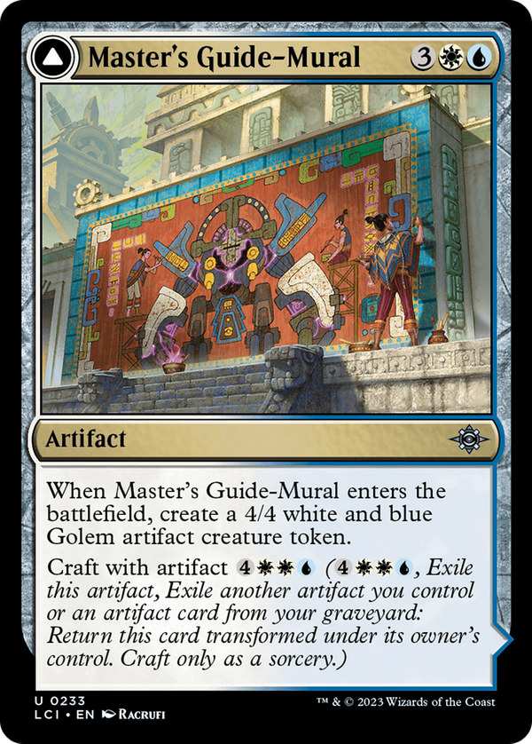 Master's Guide-Mural // Master's Manufactory (lci)