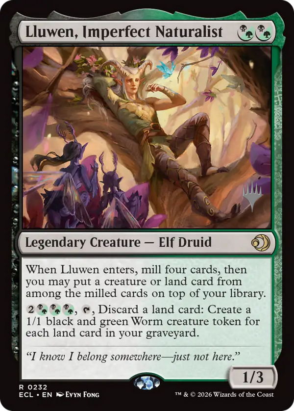 Lluwen, Imperfect Naturalist (pecl)