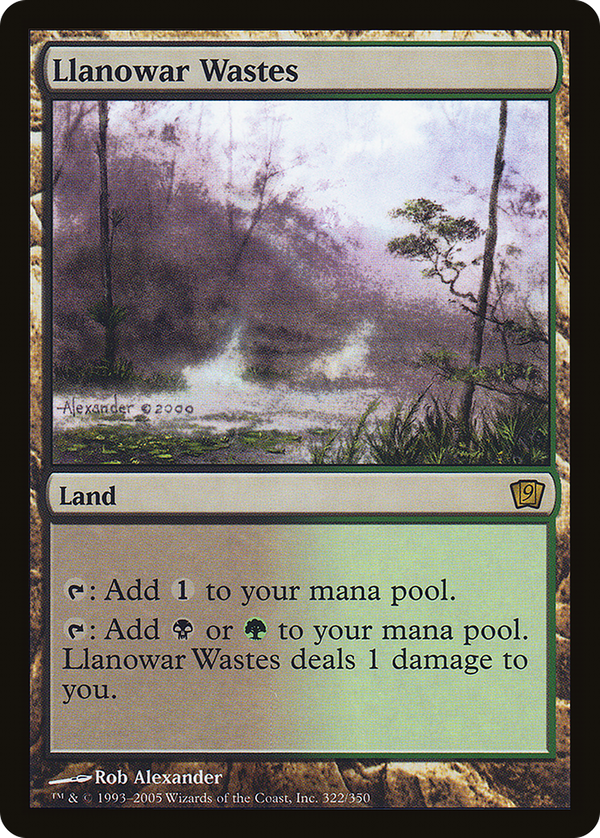 Llanowar Wastes (9ed)