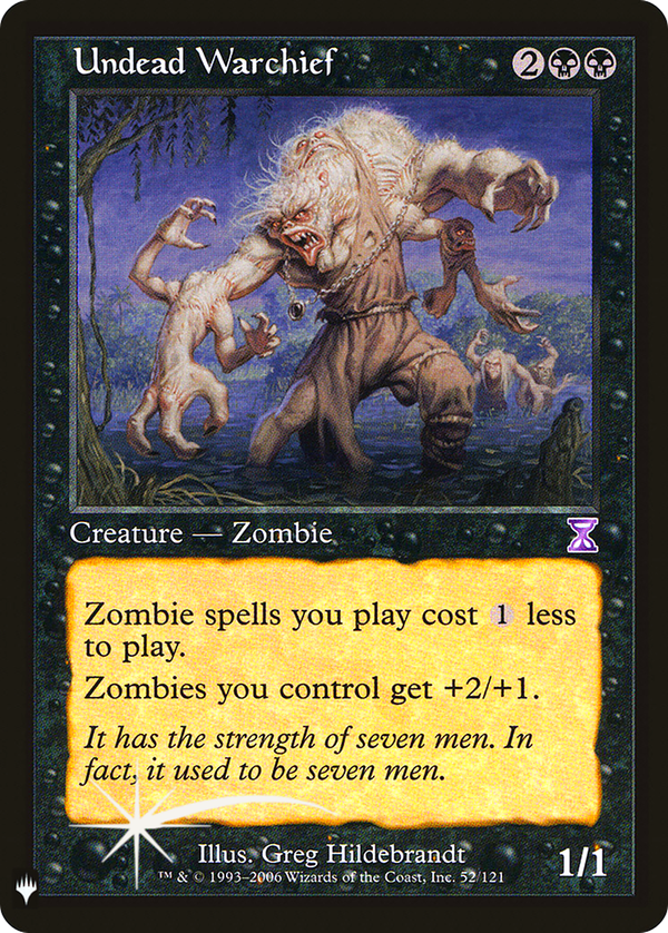 Undead Warchief (plst)