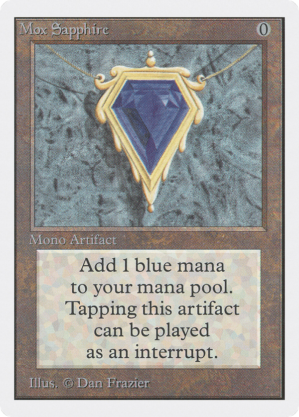 Mox Sapphire (2ed)