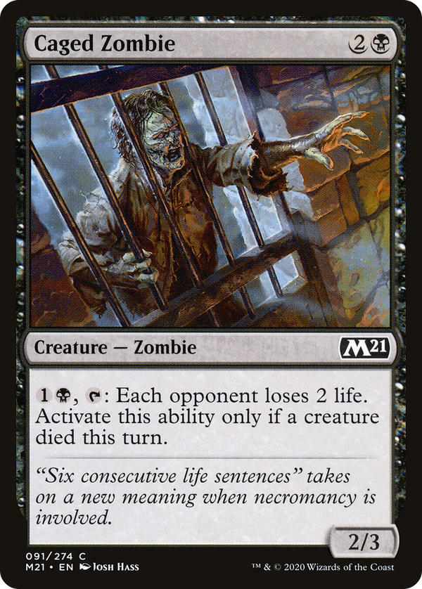Caged Zombie (m21)
