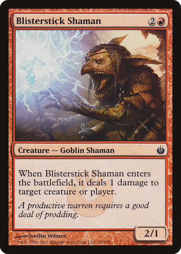 Blisterstick Shaman (mbs)