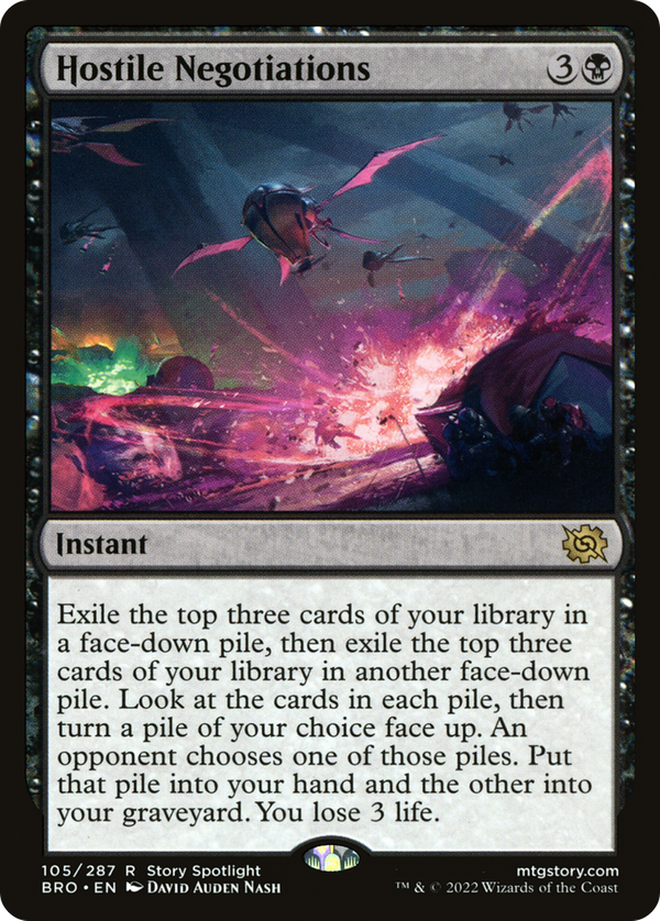 Hostile Negotiations (bro)
