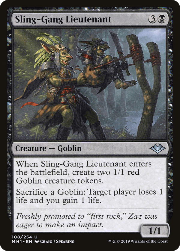 Sling-Gang Lieutenant (mh1)