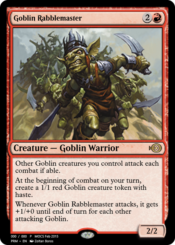 Goblin Rabblemaster (prm)