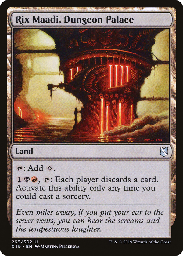 Rix Maadi, Dungeon Palace (c19)